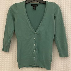 Green Urban Behavior fitted cardigan. Size S